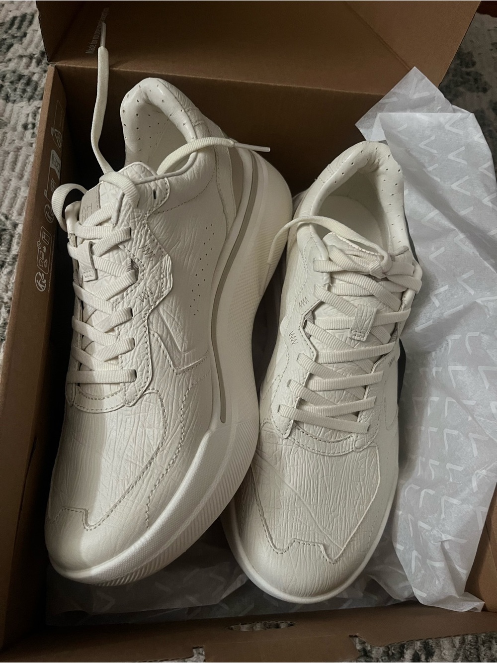 Women’s Ahnu Cream Casual Sneakers - Sequence 1.1 sport